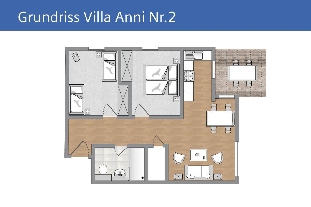 Villa Anni FeWo 2 inkl Sauna und Schwimmbadnutzung im AHOI Sellin Goehren  Exterior foto